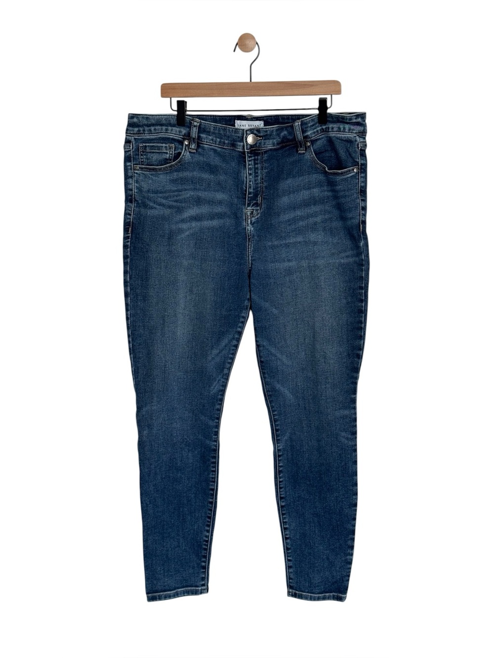 Lane Bryant Flex Magic Waistband Straight Fit High Rise Skinny Jeans Size 18